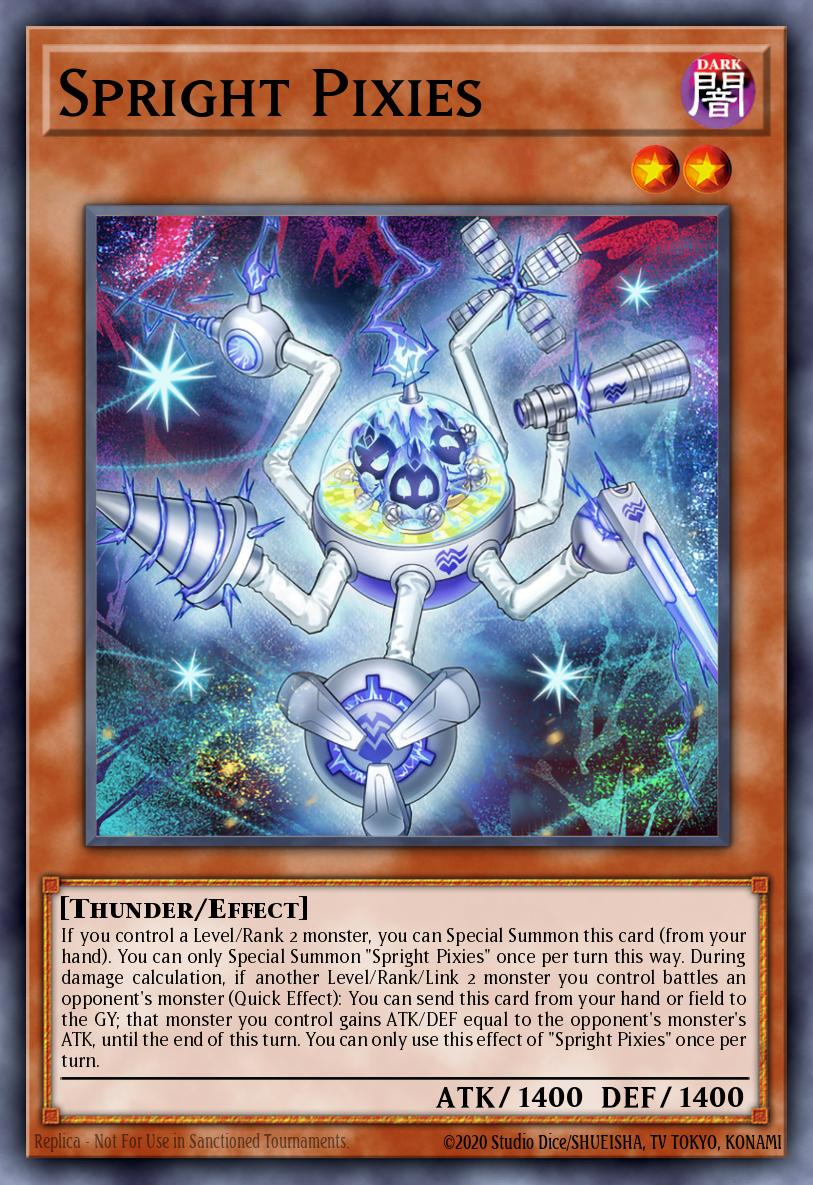 Spright Pixies Ultra Rare BLTR-EN077 Battles of Legend Terminal Revenge Yugioh card