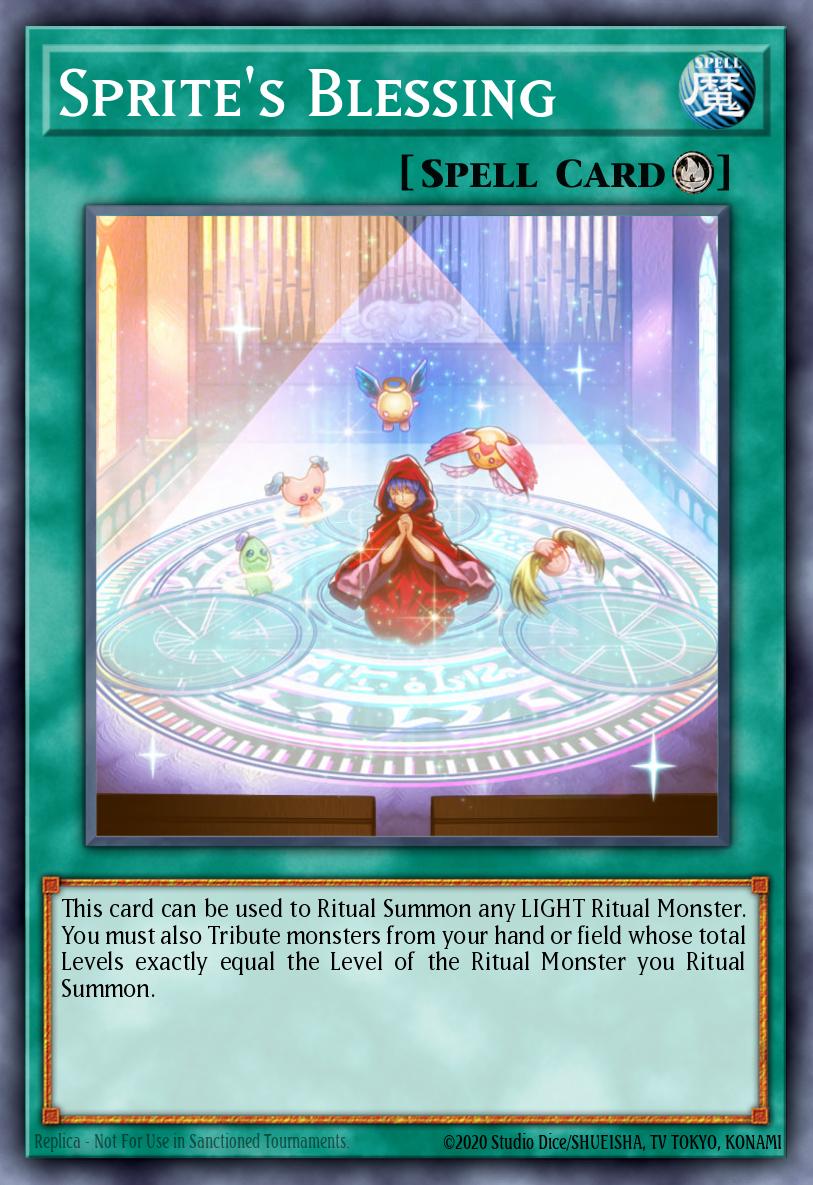 Sprites Blessing Common MP17-EN156 2017 Mega-Tin Mega Pack Yugioh card