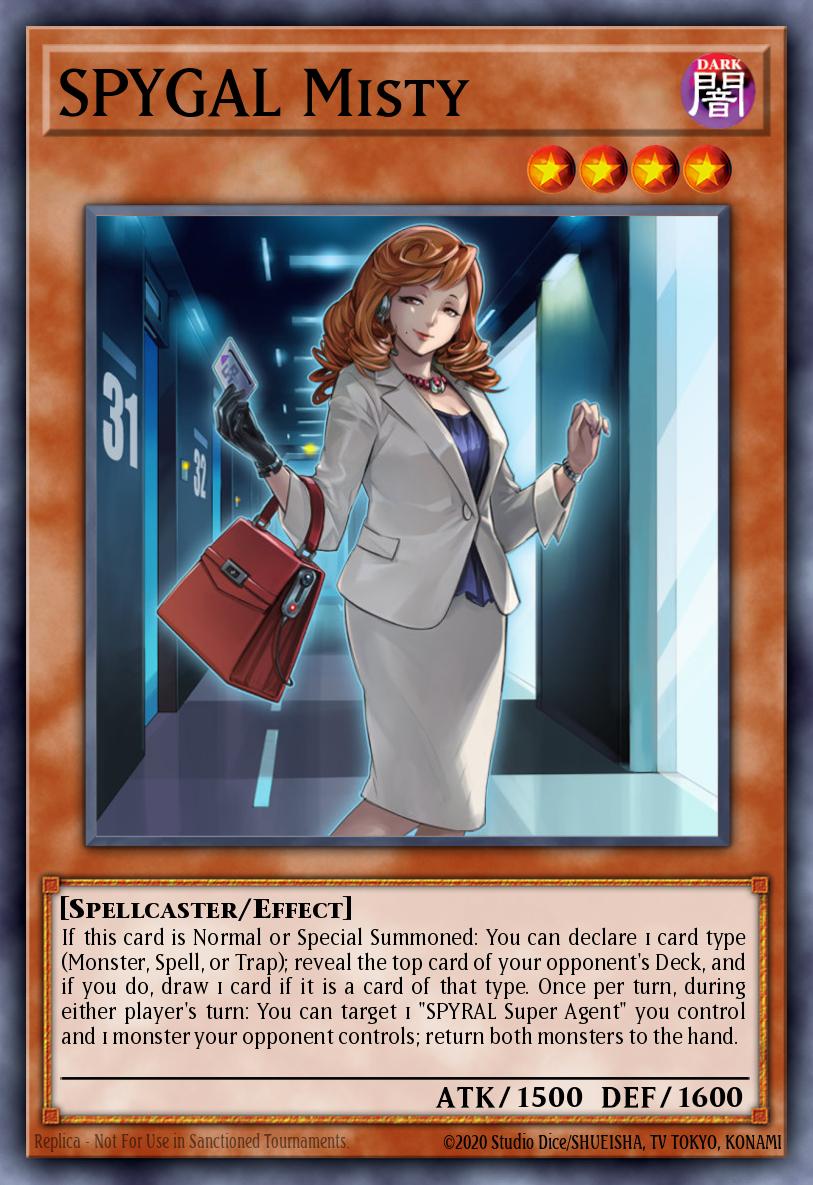 SPYGAL Misty Ultra Rare RATE-EN086 Raging Tempest Yugioh card