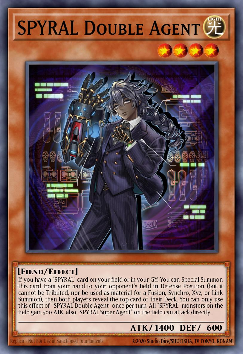 SPYRAL Double Agent Ultra Rare MP23-EN283 25th Anniversary Tin Dueling Heroes Mega Pack Yugioh card