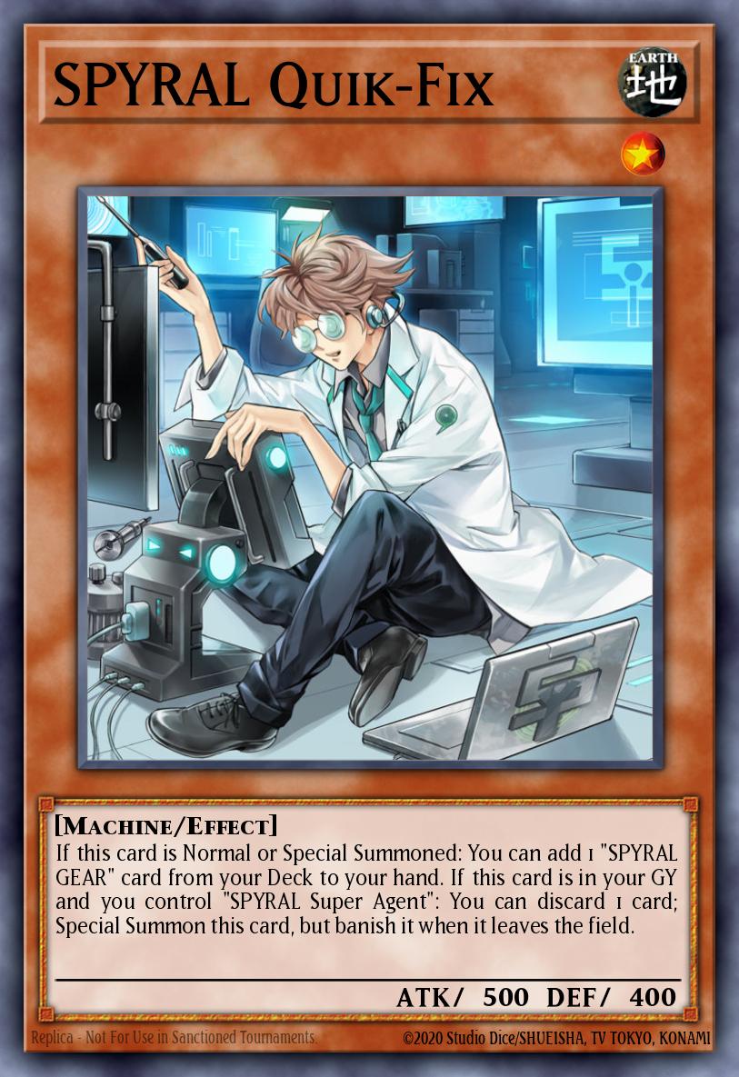 SPYRAL Quik-Fix Quarter Century Secret Rare BLMR-EN056 Battles of Legend Monstrous Revenge Yugioh card
