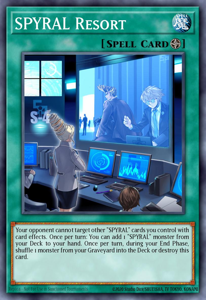 SPYRAL Resort Super Rare INOV-EN089 Invasion Vengeance Yugioh card