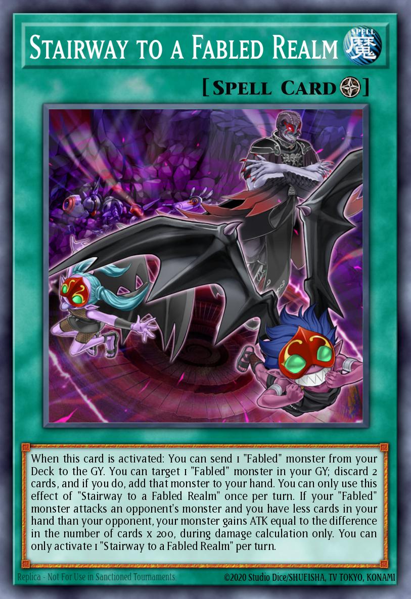 Stairway to a Fabled Realm Common MP22-EN034 2022 Tin of the Pharaohs Gods Yugioh card