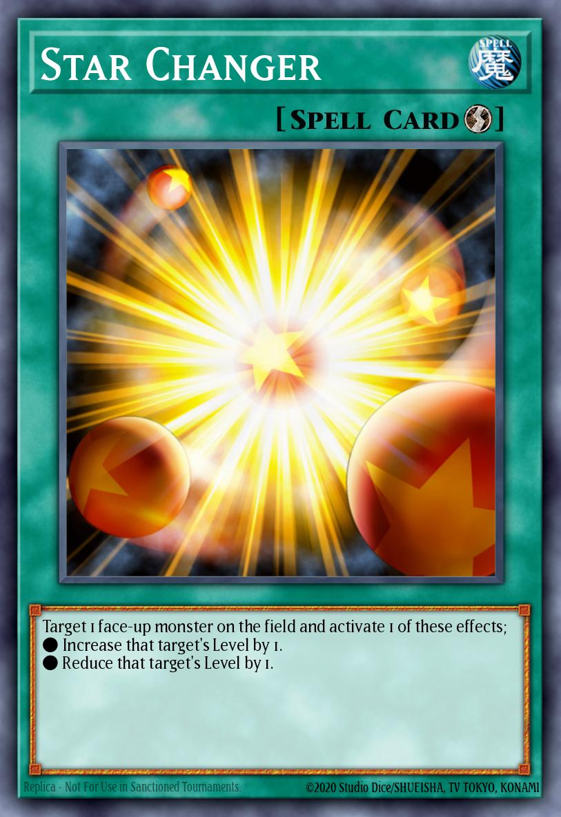 Star Changer Common STAX-EN035 2-Player Starter Set Yugioh card