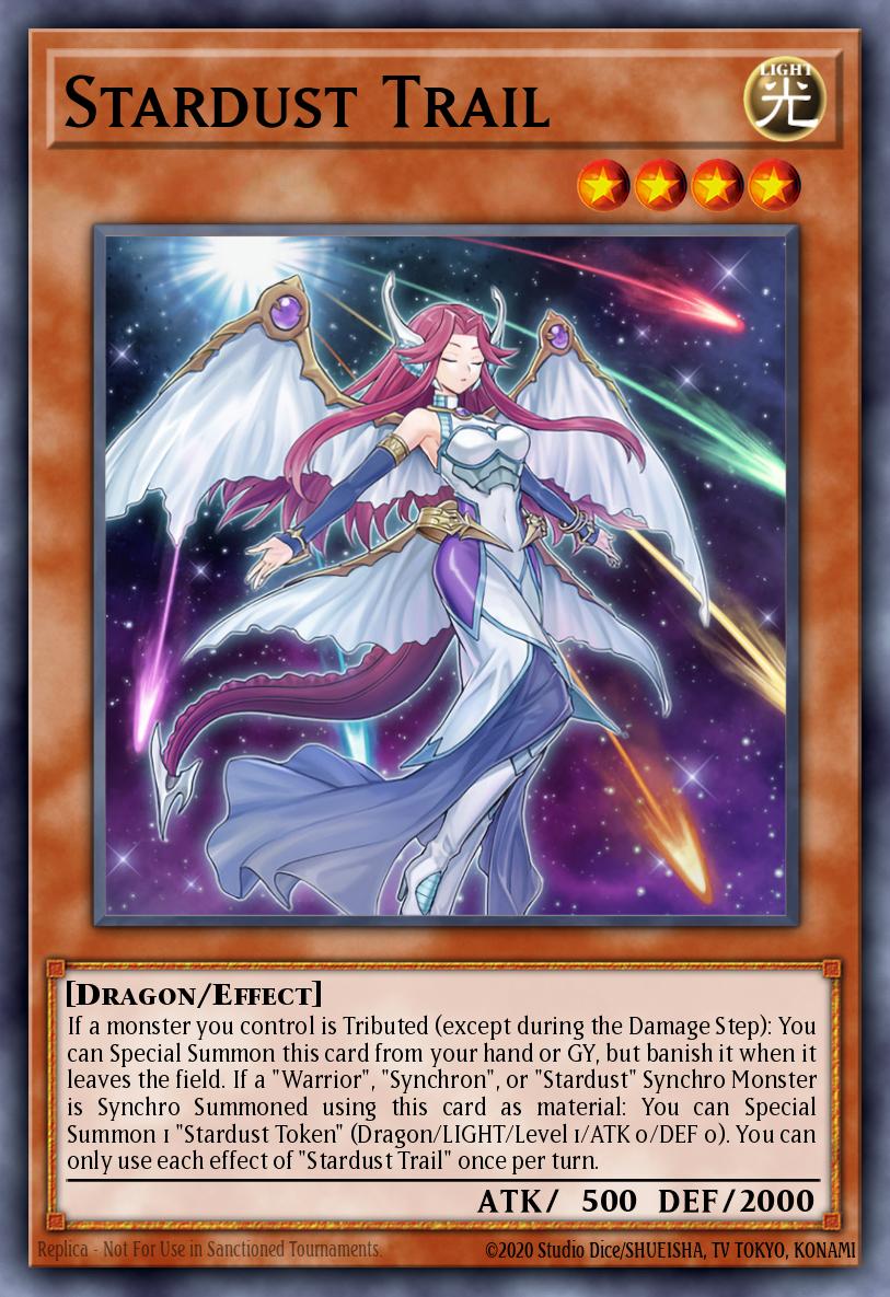 Stardust Trail Ultra Rare MP22-EN120 2022 Tin of the Pharaohs Gods Yugioh card