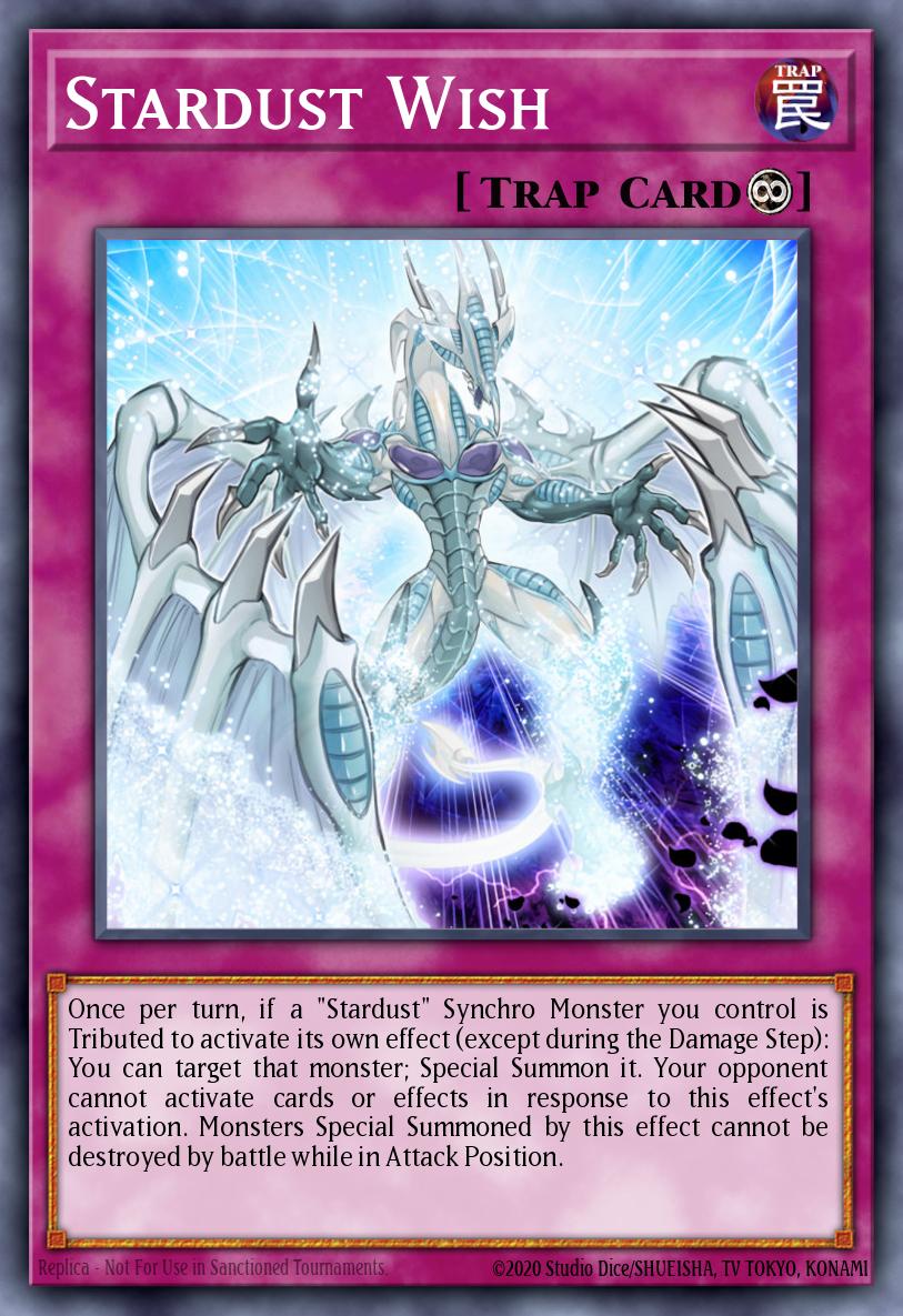 Stardust Wish Ultra Rare DUPO-EN007 Duel Power Yugioh card