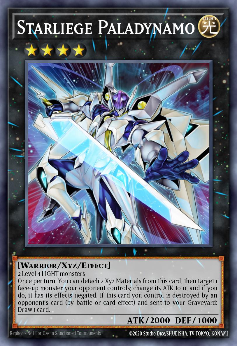 Starliege Paladynamo Rare DPDG-EN041 Duelist Pack Dimensional Guardians Yugioh card
