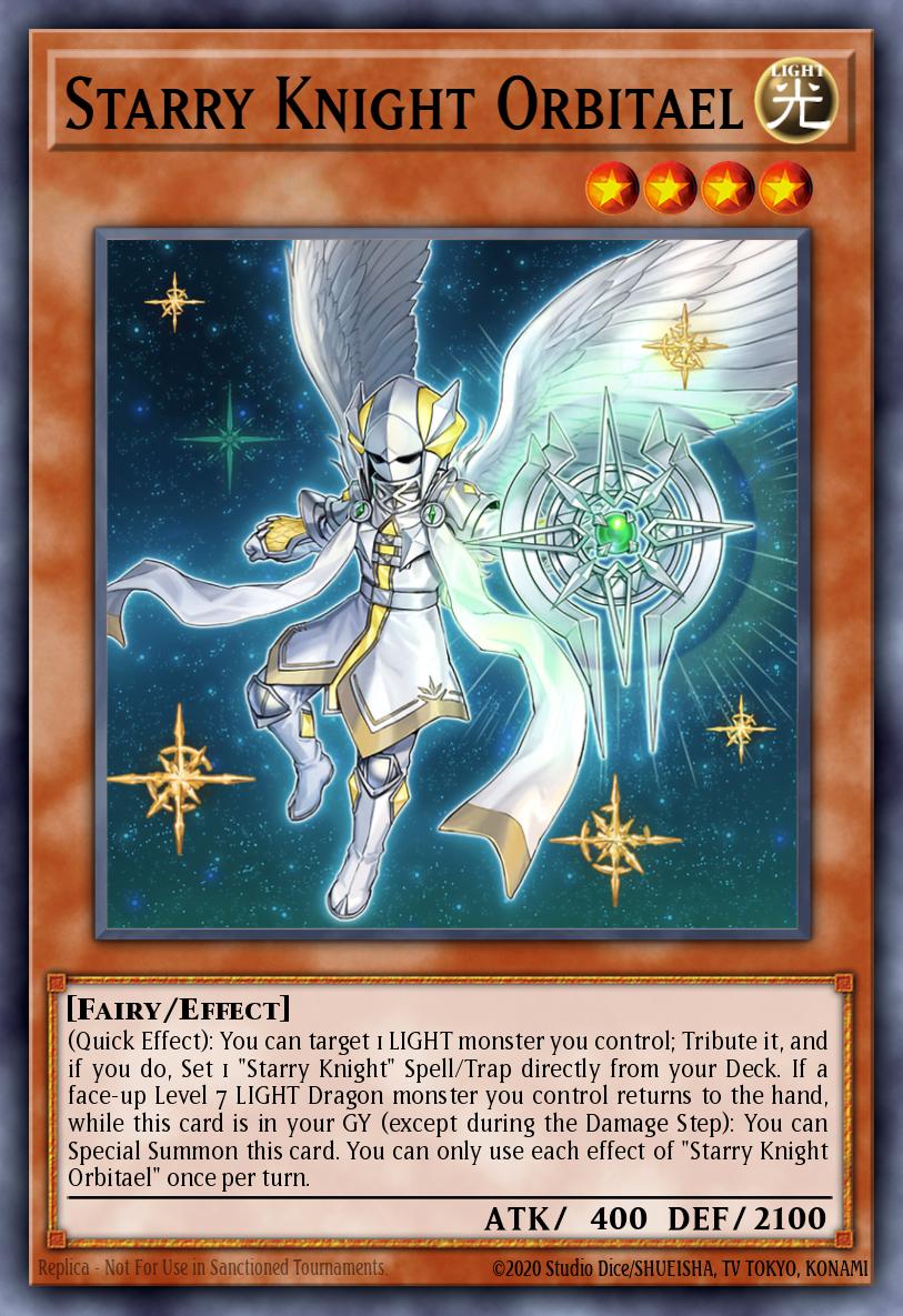 Starry Knight Orbitael Common BODE-EN027 Burst of Destiny Yugioh card