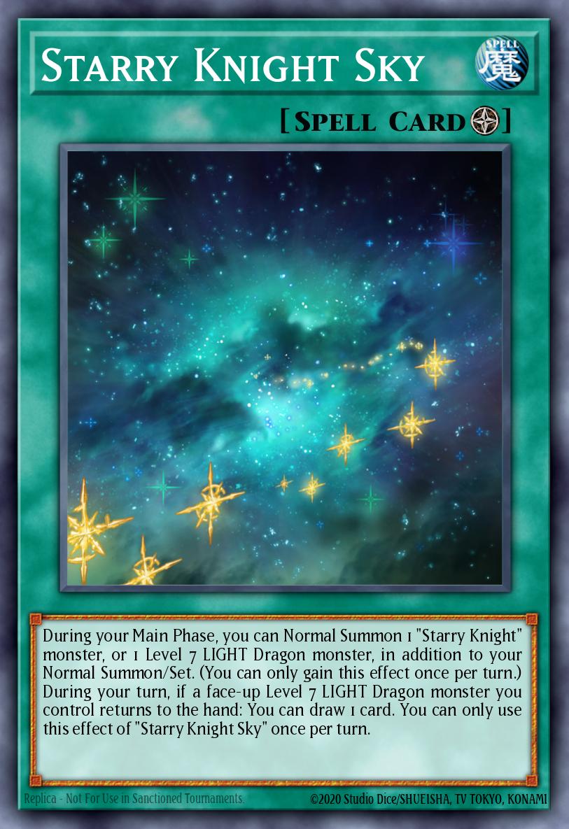 Starry Knight Sky Ultra Rare GFTP-EN032 Ghosts From the Past Yugioh card