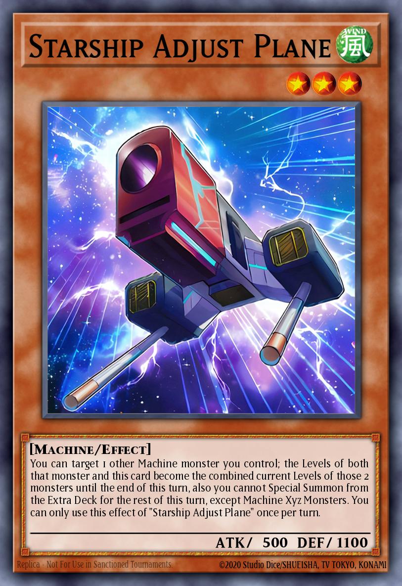 Starship Adjust Plane Rare MZMU-EN049 Maze of Muertos Yugioh card