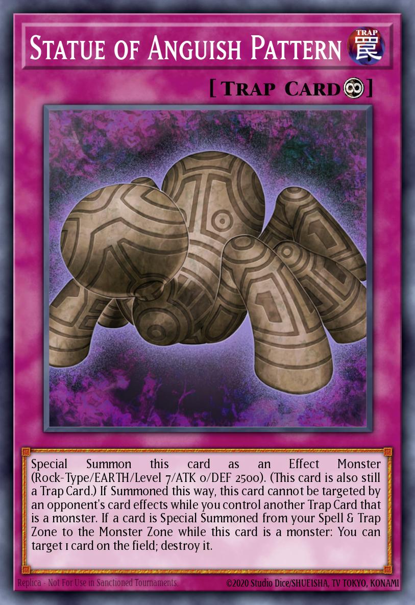 Statue of Anguish Pattern Ultra Rare BLGG-EN132 Battles of Legend: Glorious Gallery Yugioh card