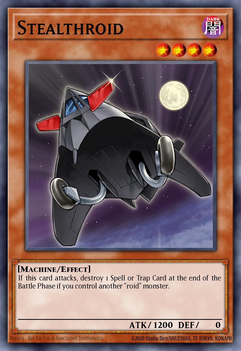 Stealthroid Common GLAS-EN015 Gladiators Assault Yugioh card