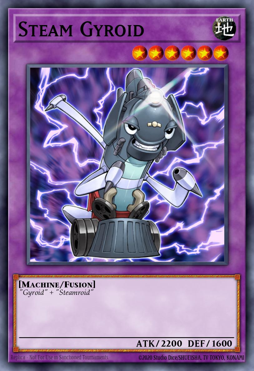 Steam Gyroid Common CRV-EN033 Cybernetic Revolution Yugioh card