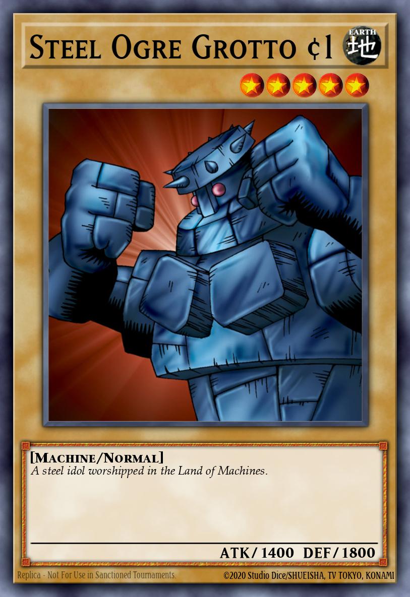 Steel Ogre Grotto #1 Common LOB-112 Legend of Blue Eyes White Dragon Yugioh card