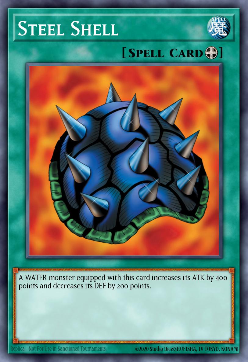 Steel Shell Rare TP1-007 Tournament Pack 1st Season Yugioh card