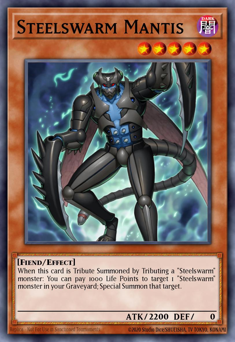 Steelswarm Mantis Duel Terminal Normal Parallel Rare DT05-EN080 Duel Terminal 5b Yugioh card