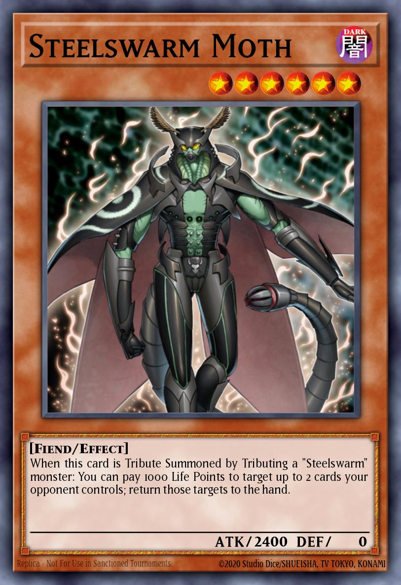 Steelswarm Moth Duel Terminal Rare Parallel Rare DT05-EN081 Duel Terminal 5b Yugioh card