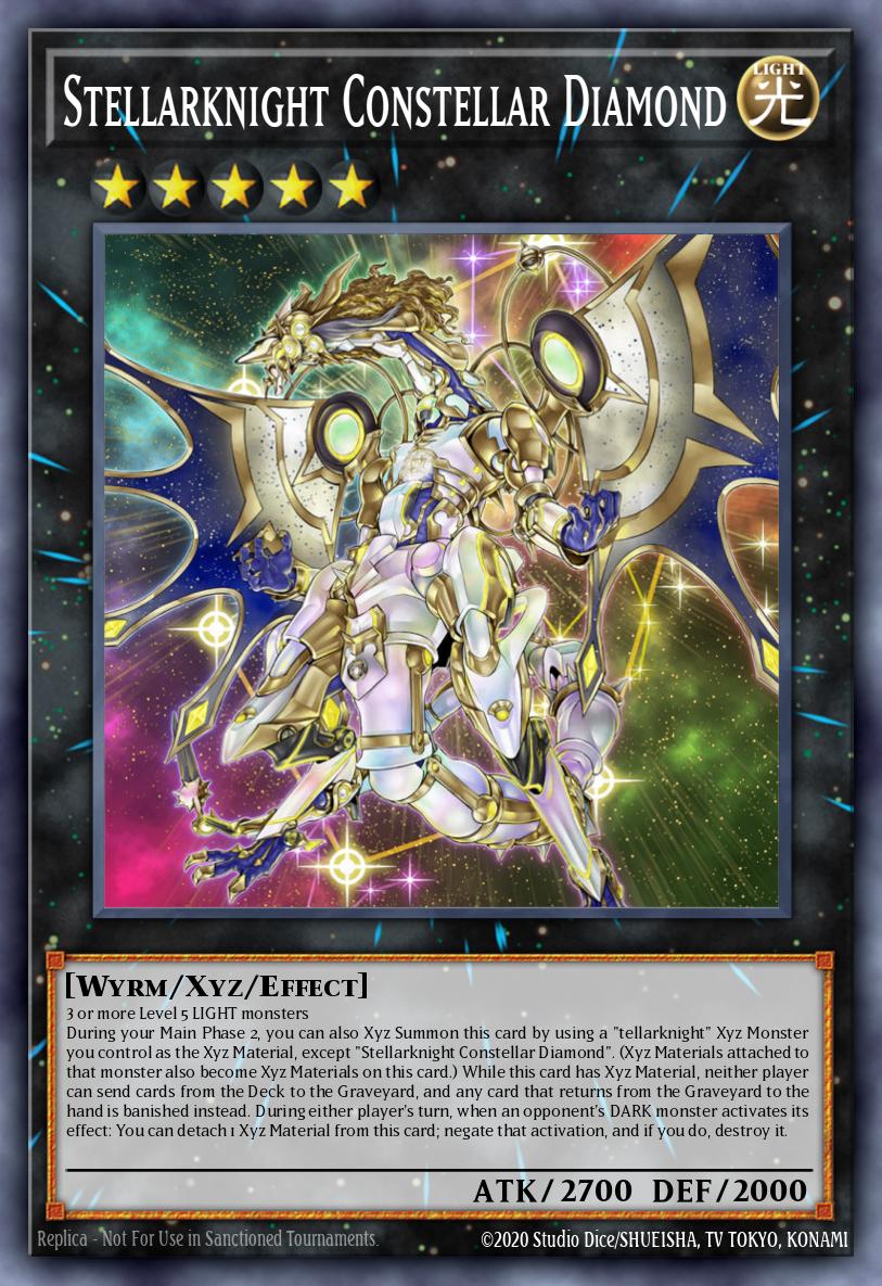Stellarknight Constellar Diamond Ultra Rare MP15-EN224 2015 Mega-Tin Mega Pack Yugioh card