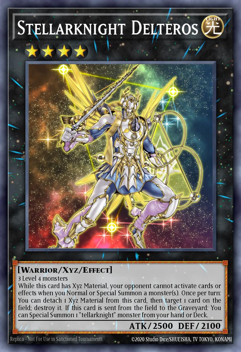 Stellarknight Delteros Secret Rare BLGG-EN010 Battles of Legend: Glorious Gallery Yugioh card