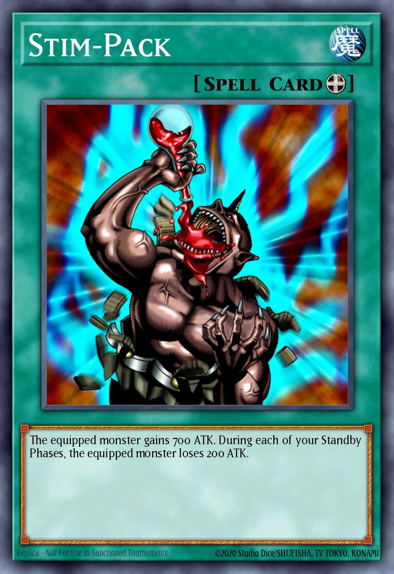 Stim-Pack Short Print MRD-141 Metal Raiders Yugioh card