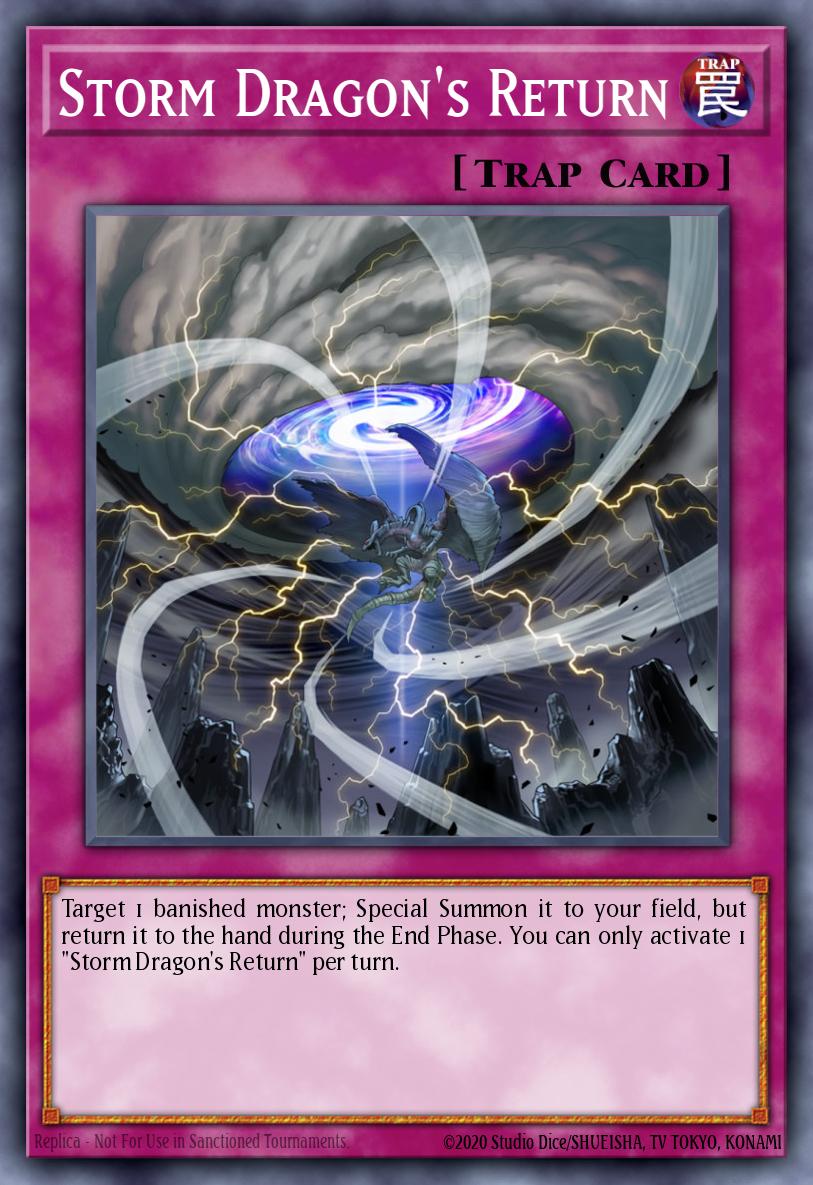 Storm Dragons Return Ultra Rare MP20-EN138 2020 Tin of Lost Memories Mega Pack Yugioh card