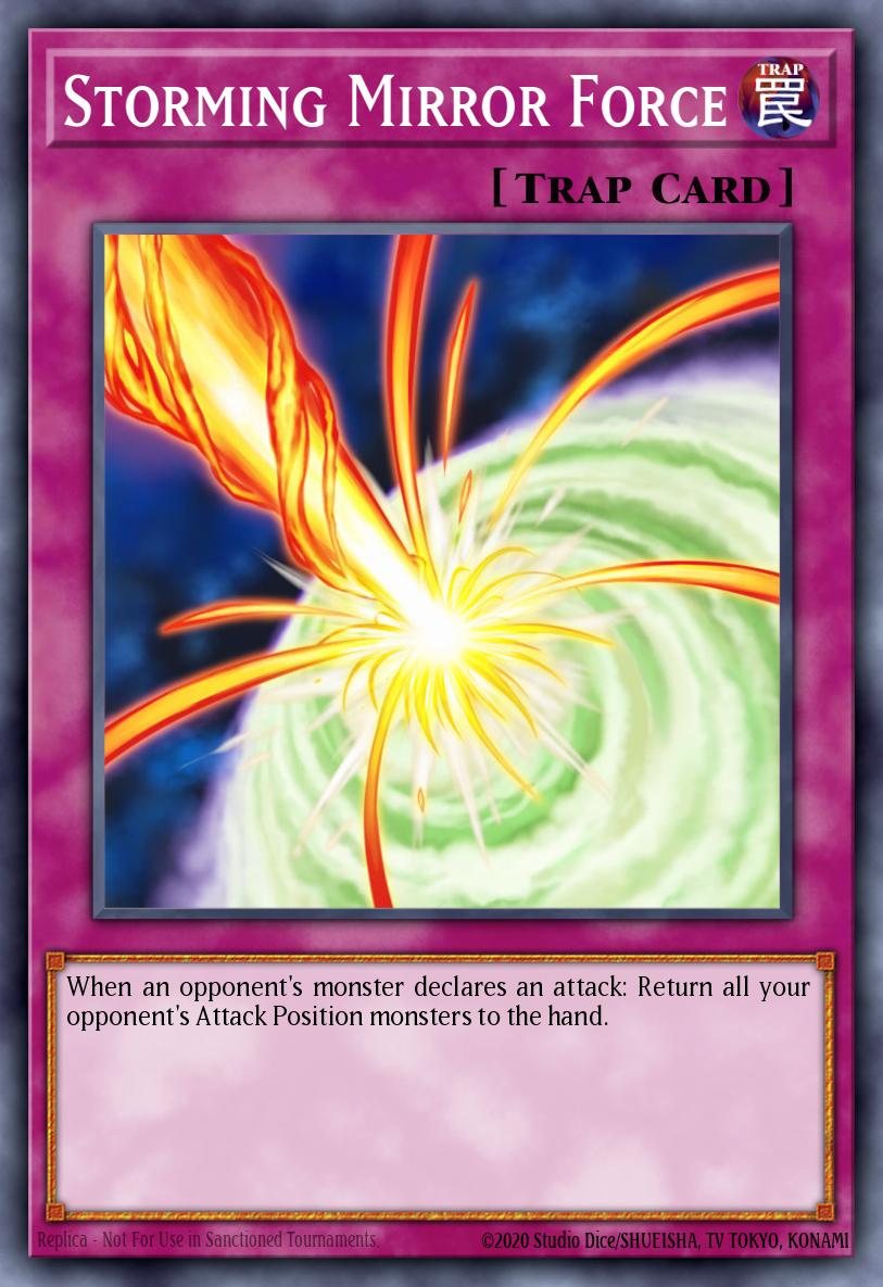 Storming Mirror Force Common STAS-EN012 2-Player Starter Set Yugioh card