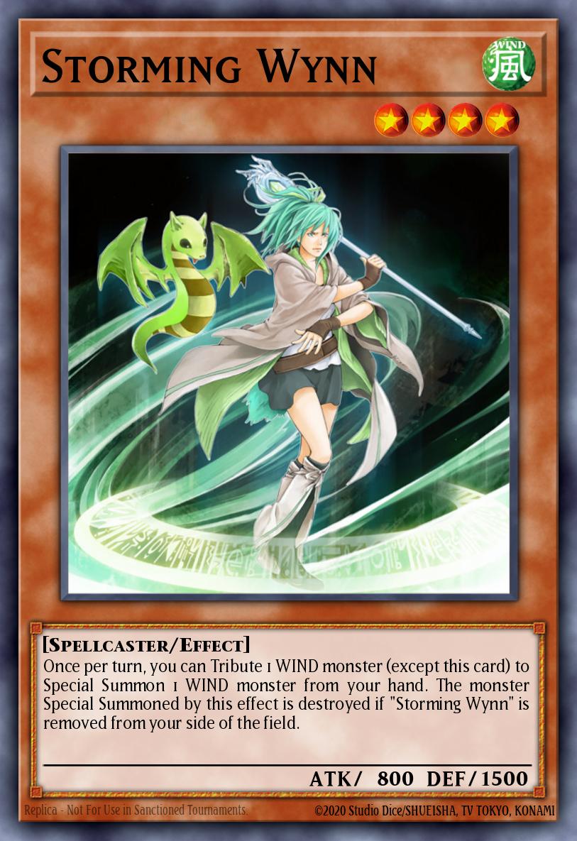 Storming Wynn Common DR04-EN209 Dark Revelation Volume 4 Yugioh card