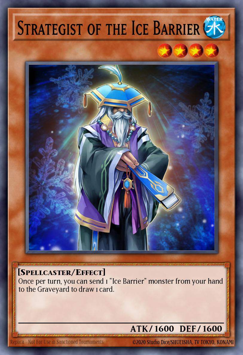 Strategist of the Ice Barrier Duel Terminal Normal Parallel Rare DT04-EN082 Duel Terminal 4 Yugioh card