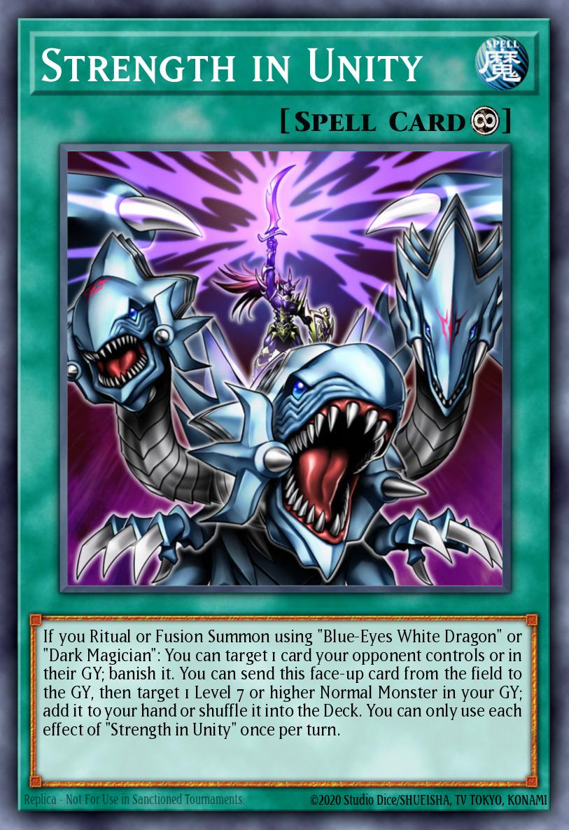 Strength in Unity Ultra Rare MP20-EN247 2020 Tin of Lost Memories Yugioh card