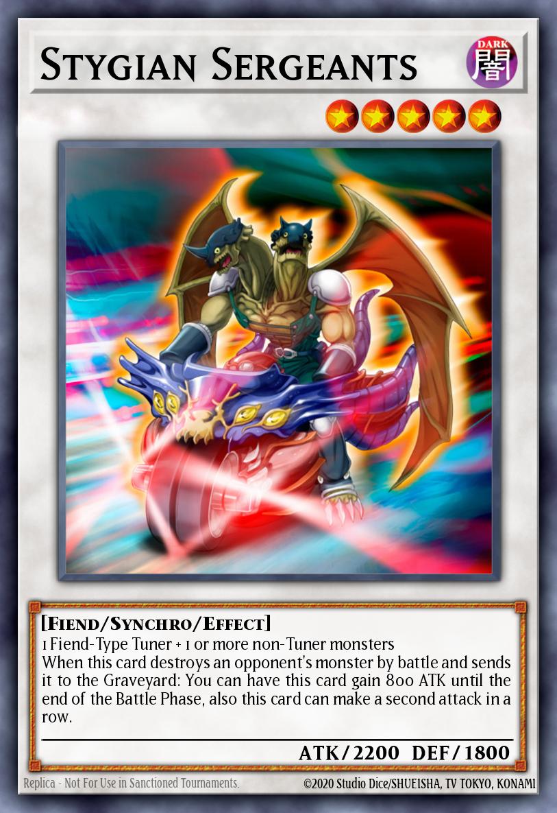 Stygian Sergeants Ultra Rare STAS-EN041 2-Player Starter Set Yugioh card