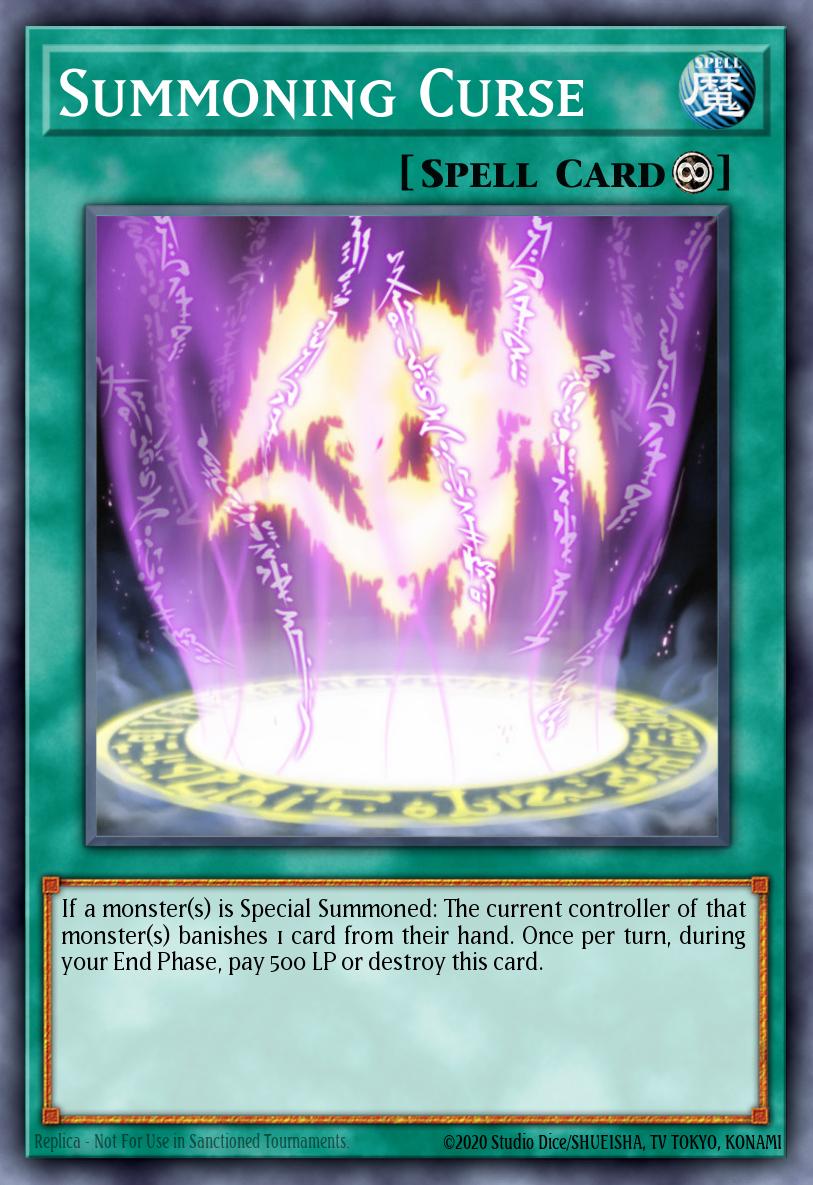 Summoning Curse Short Print DREV-EN061 Duelist Revolution Yugioh card