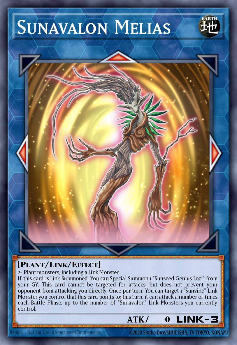 Sunavalon Melias Common MP22-EN115 2022 Tin of the Pharaohs Gods Yugioh card