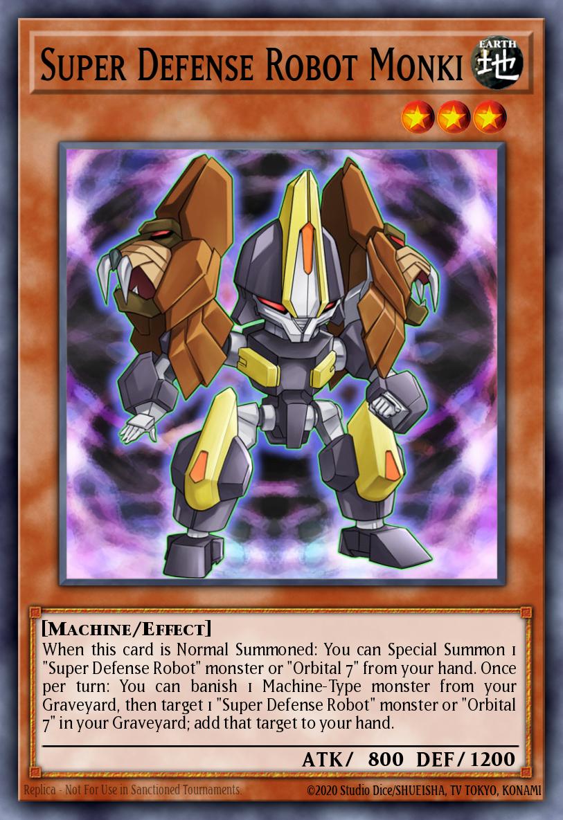 Super Defense Robot Monki Common MP14-EN065 2014 Mega-Tin Mega Pack Yugioh card