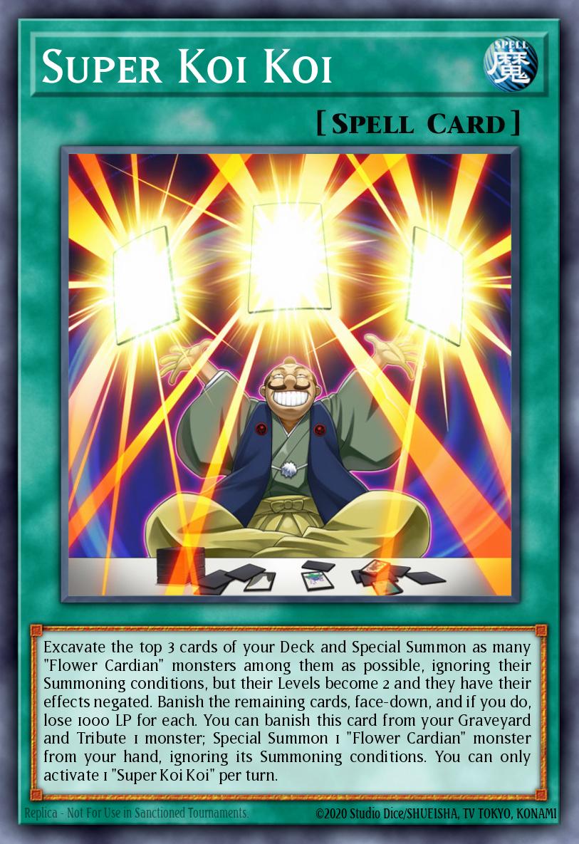 Super Koi Koi Rare INOV-EN056 Invasion Vengeance Yugioh card