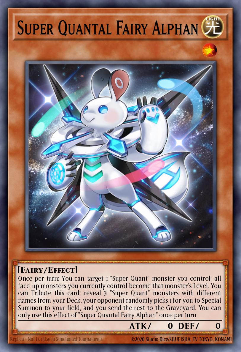 Super Quantal Fairy Alphan Common WIRA-EN033 Wing Raiders Yugioh card