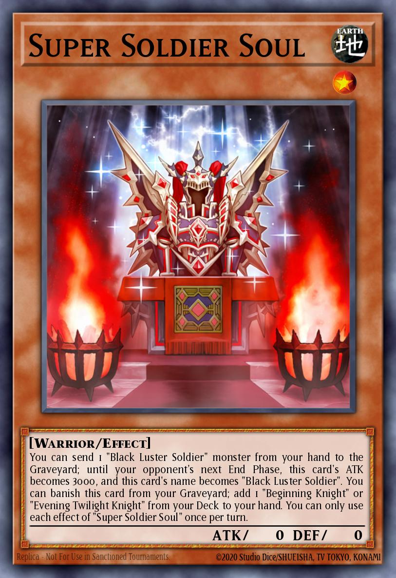 Super Soldier Soul Common MP16-EN122 2016 Mega-Tin Mega Pack Yugioh card