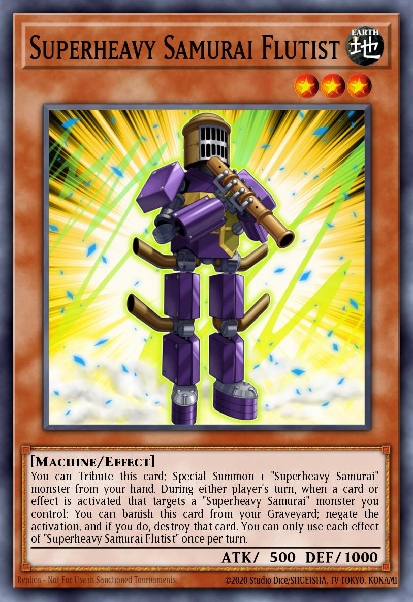 Superheavy Samurai Flutist Super Rare MP15-EN197 2015 Mega-Tin Mega Pack Yugioh card