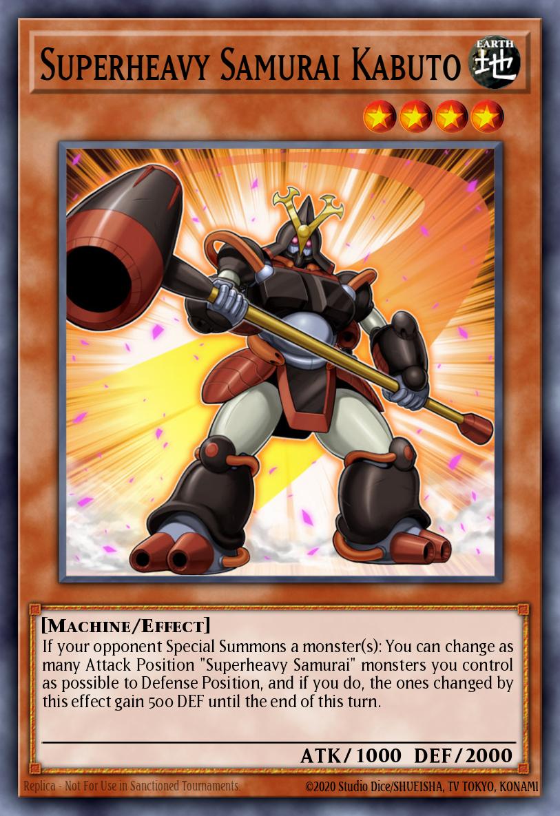 Superheavy Samurai Kabuto Common MP15-EN132 2015 Mega-Tin Mega Pack Yugioh card