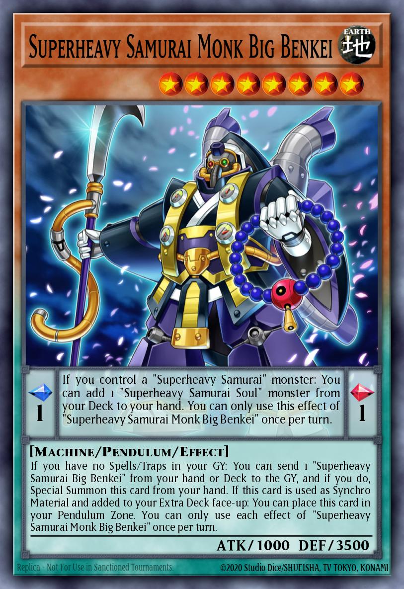 Superheavy Samurai Monk Big Benkei Ultra Rare MP24-EN187 25th Anniversary Tin Dueling Mirrors Yugioh card