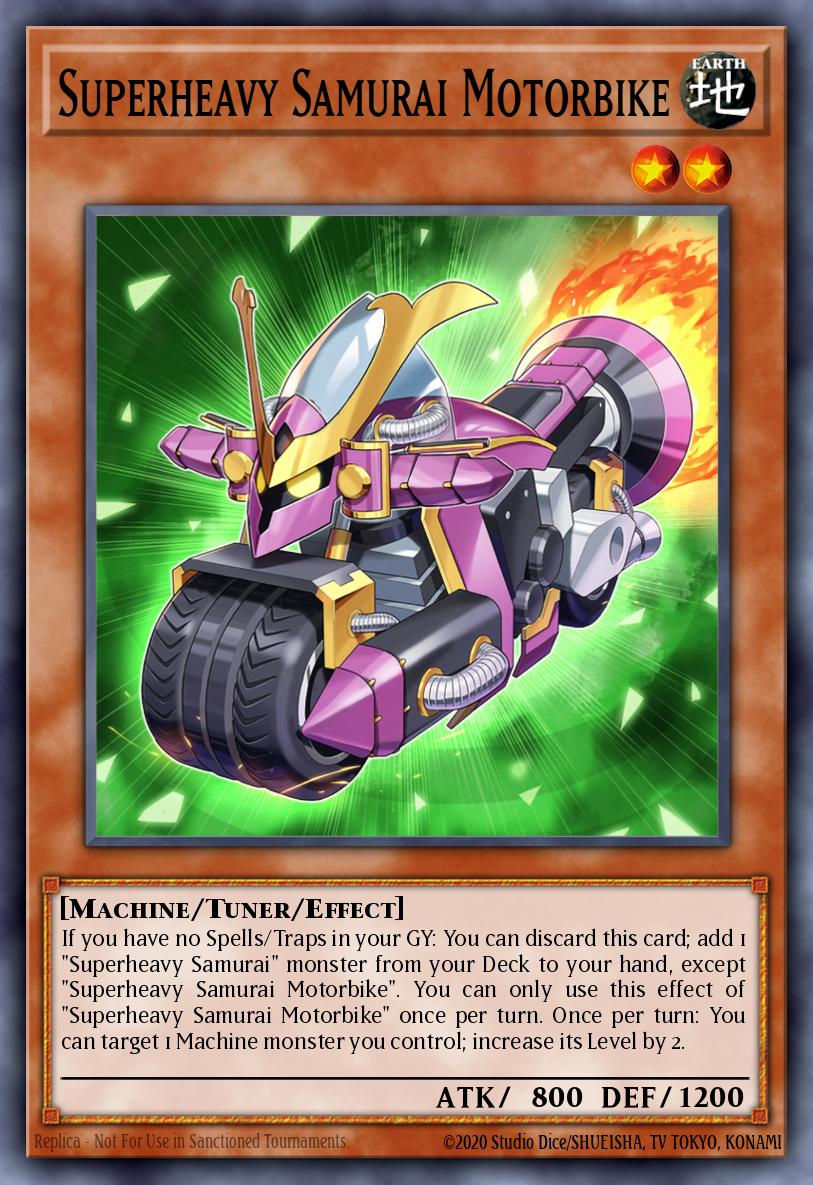 Superheavy Samurai Motorbike Ultra Rare MP24-EN186 25th Anniversary Tin Dueling Mirrors Yugioh card