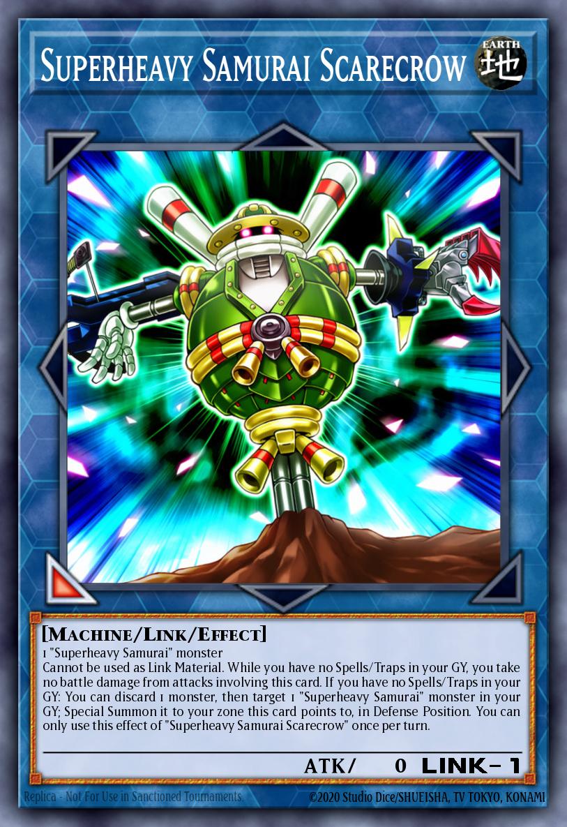 Superheavy Samurai Scarecrow Super Rare MP21-EN165 2021 Tin of Ancient Battles Yugioh card