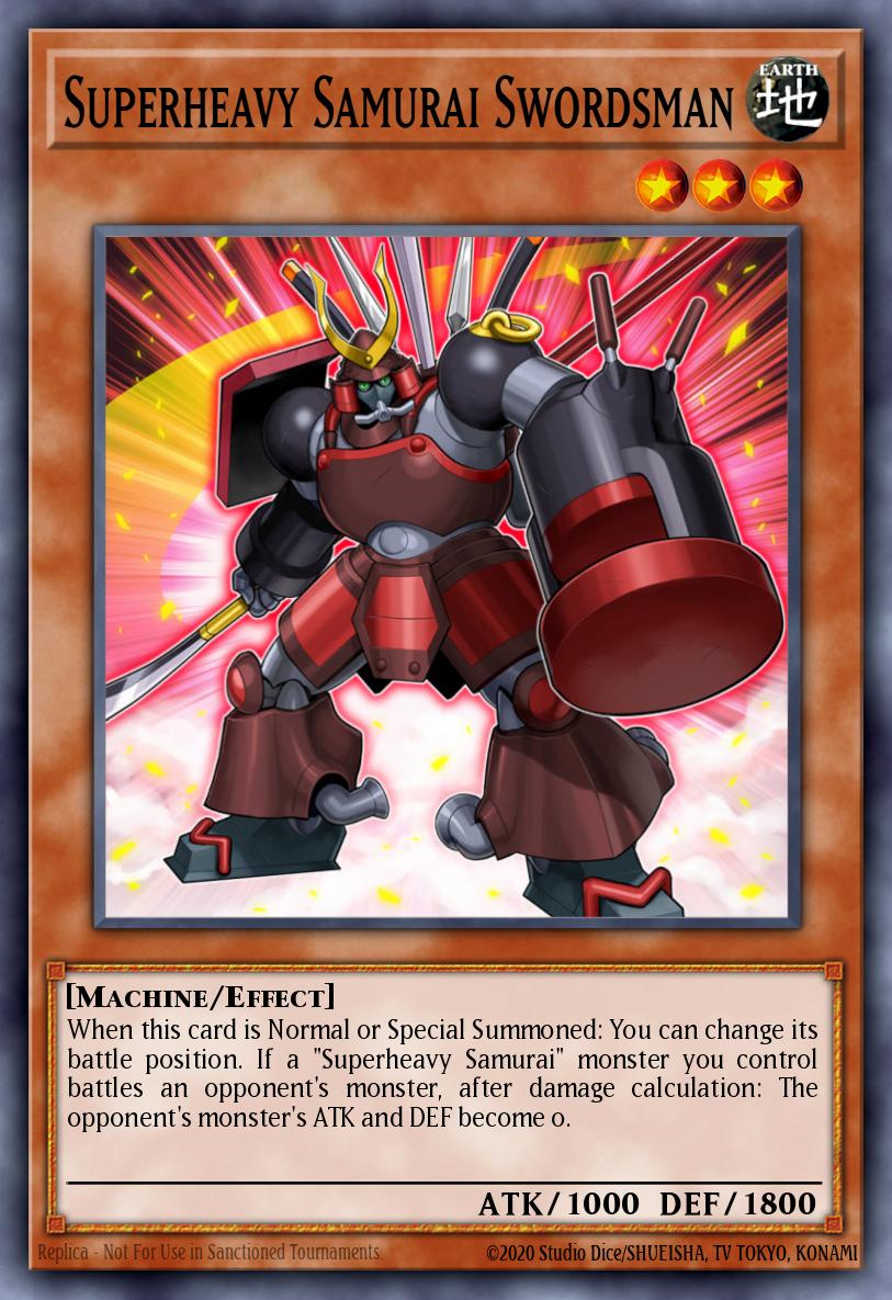 Superheavy Samurai Swordsman Common MP15-EN068 2015 Mega-Tin Mega Pack Yugioh card