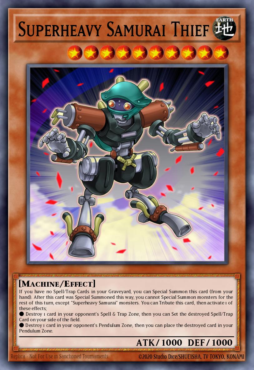 Superheavy Samurai Thief Common MP16-EN108 2016 Mega-Tin Mega Pack Yugioh card
