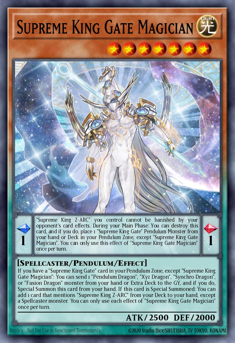 Supreme King Gate Magician Super Rare AGOV-EN001 Age of Overlord Yugioh card
