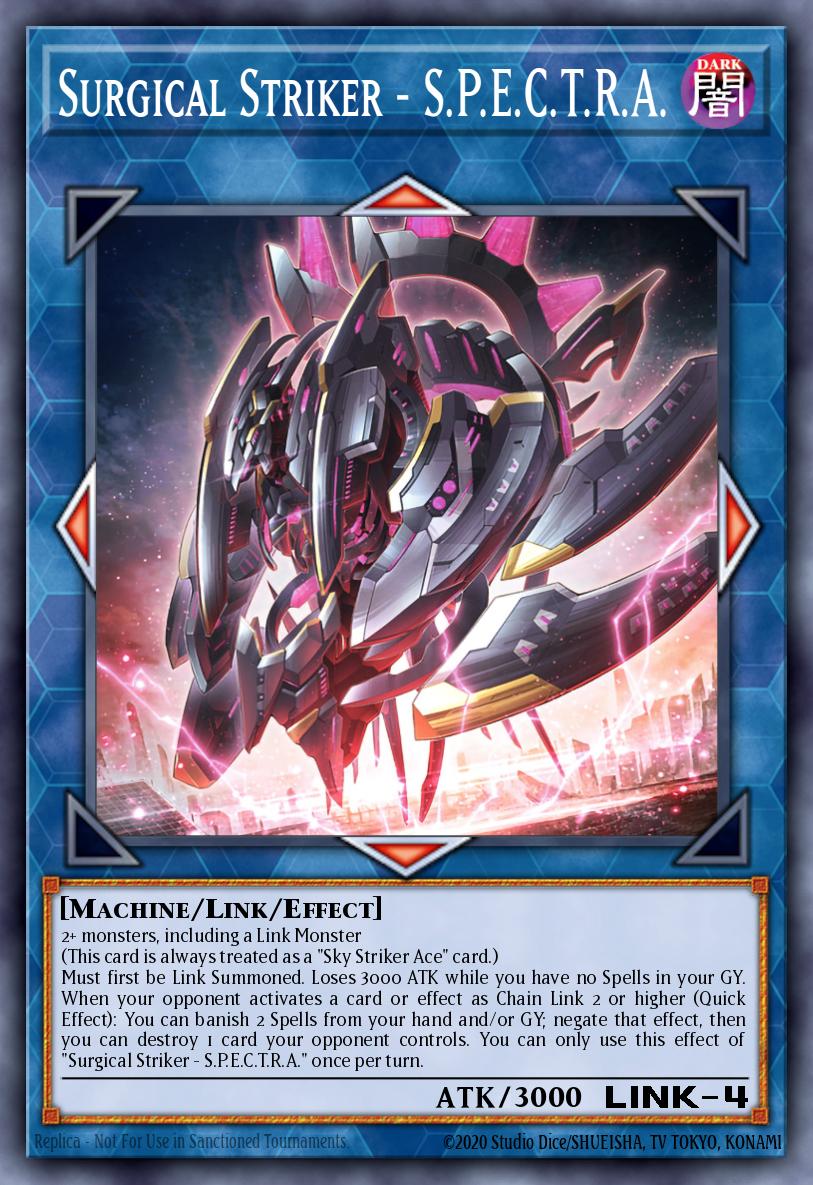 Surgical Striker - S.P.E.C.T.R.A. Ultra Rare L26D-ENS32 Legendary Modern Decks 2026 Yugioh card
