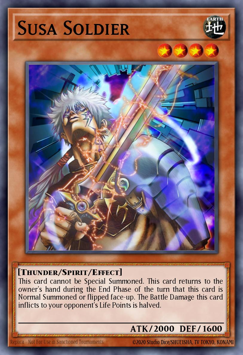 Susa Soldier Super Rare DB2-EN178 Dark Beginning 2 Yugioh card