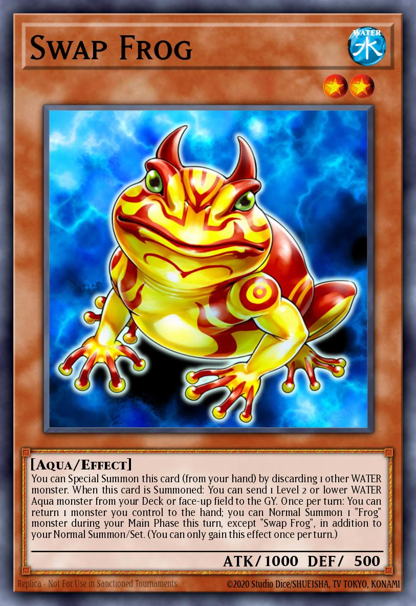 Swap Frog Ultra Rare DUOV-EN063 Duel Overload Yugioh card