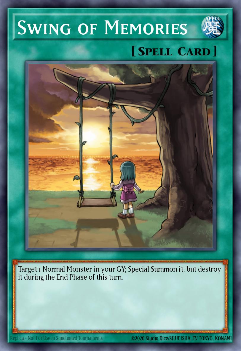 Swing of Memories Common STAX-EN030 2-Player Starter Set Yugioh card