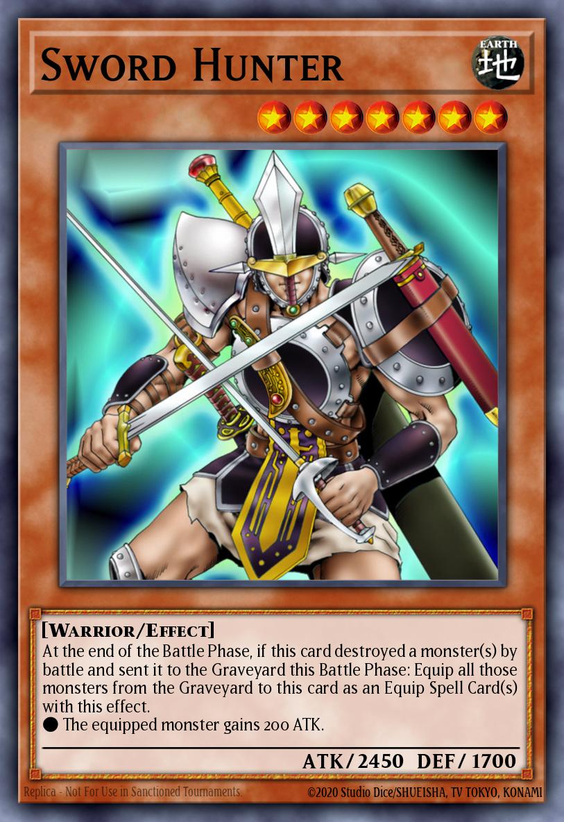 Sword Hunter Common DB1-EN191 Dark Beginning 1 Yugioh card