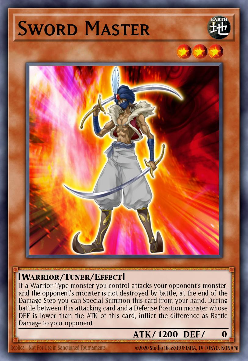 Sword Master Common ABPF-EN011 Absolute Powerforce Yugioh card